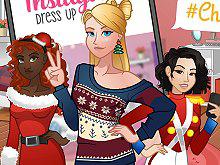 play Instagirls Christmas Dress Up