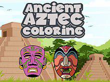 Ancient Aztec Coloring