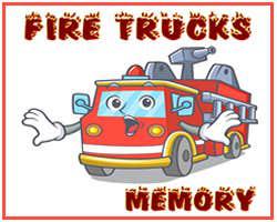 play Fire Trucks Memory