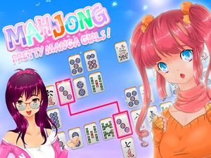 play Mahjong Pretty Manga Girls
