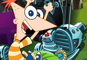 play Backyard Defense Phineas And Ferb