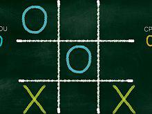 play Tic Tac Toe Blackboard