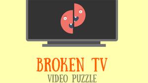 play Broken Tv Video Puzzle