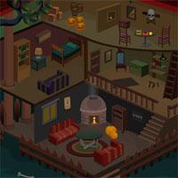 play Halloween-Doll-House-Escape-5Ngames