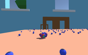 play Fruit Rollerup Ball