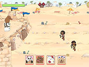 play We Bare Bears: Defend The Sandcastle!