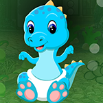 play Blue Baby Dinosaur Escape