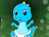 play Blue Baby Dinosaur Escape