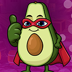 play Superhero Avocado Escape