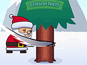 play Wood Cutter Santa Idle