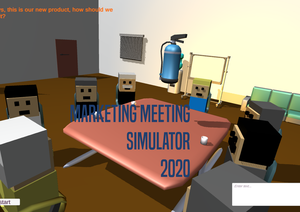 play Marketing Meeting Simulator 2020