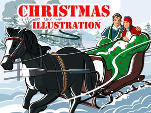 play Christmas Illustration Puzzle