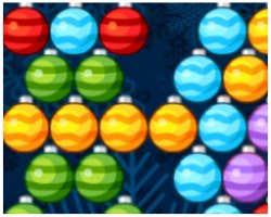 play Xmas Bubble Shooter