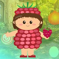 play Games4King Strawberry Girl Escape