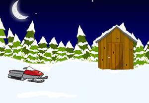 play Snowy Cabin Escape