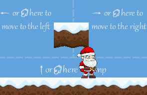 play Santa Up Runner