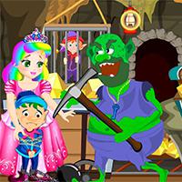 play Princess-Juliet-Gold-Mine-Escape