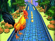 play Angry Rooster Run Subway