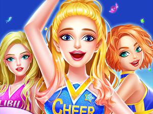 play Cheerleader Magazine Dress Up