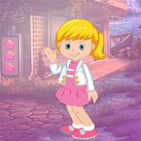 play Games4King Pretty Pinky Girl Escape