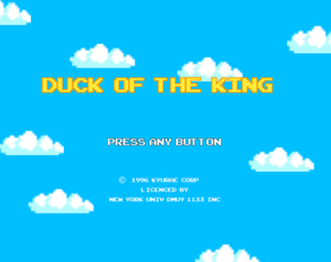play Duck Of The King