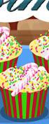 play Christmas Candy Cane Cupcakes