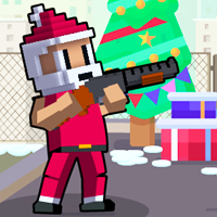 play Xmas Rooftop Battles