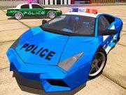Police Drift Car Driving Stunt