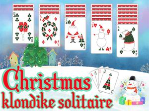 play Christmas Klondike Solitaire