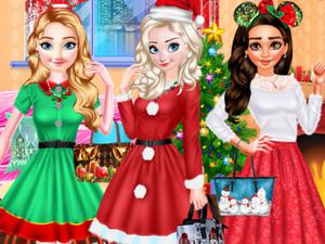 play Princess Christmas Party