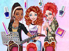 play Princesses Rock Band