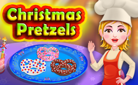 play Christmas Pretzels Baby Hazel - Free Game At Playpink.Com