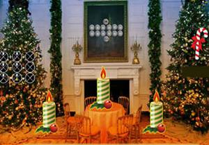 play Christmas Candle Castle Escape