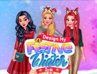 Design My Festive Winter Look game