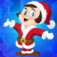 play Games4King Gleeful Santa Claus Escape