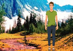 play Christmas Mountain Valley Escape