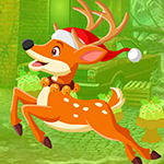 play Gleeful Christmas Deer Escape