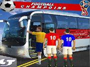 Football Players Bus Transport Simulation