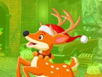 play Gleeful Christmas Deer Escape