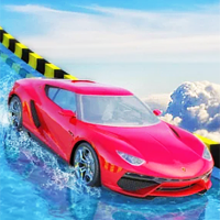 play Water Slide Car Race