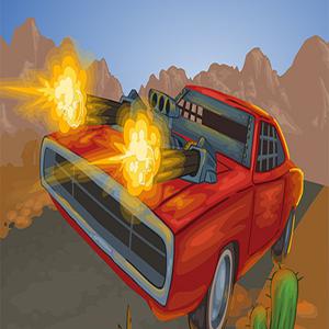 play Battle On Road Car Game 2D