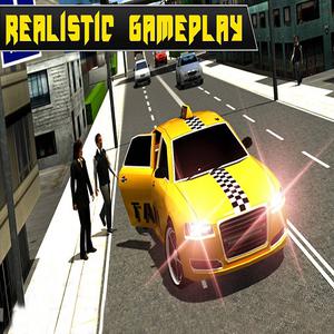 play Crazy Taxi Car Simulation Game 3D