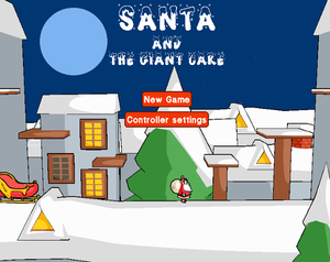 play Santa And The Giant Cake