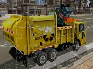 play Garbage Trucks Jigsaw