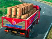 Indian Truck Driver Cargo Duty Delivery