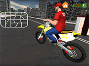 play Motor Bike Pizza Delivery 2020