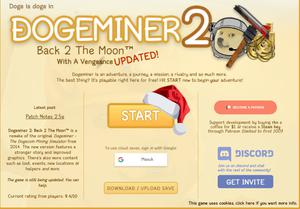 play Dogeminer 2 : Back To The Moon