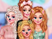 play Princesses Sleepover Party