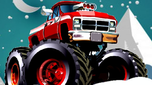 play Winter Monster Trucks Race