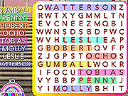 The Amazing World Of Gumball: Word Search